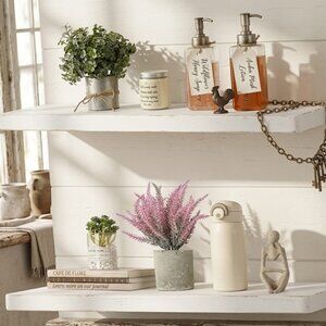 Wooden Floating Shelves Set